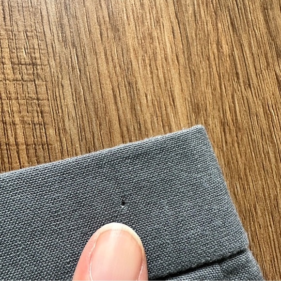 Theory Womens Treeca Pull On Pants 2 Gray Soft Crunch Linen Blend Elastic Waist - Picture 8 of 11